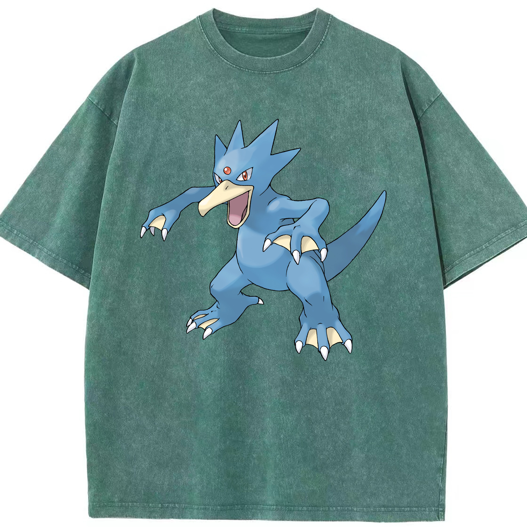 （画像用） ポケットモンスター Pokémon 綿100% ヴィンテージ風 半袖Tシャツ（フロントプリント）